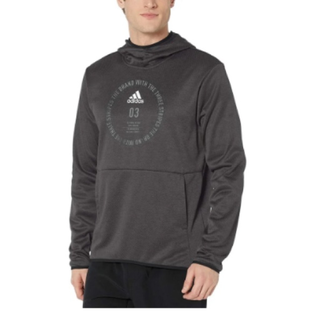adidas Team Issue Lifestyle Badge of Sport Hoodie – Active size L
